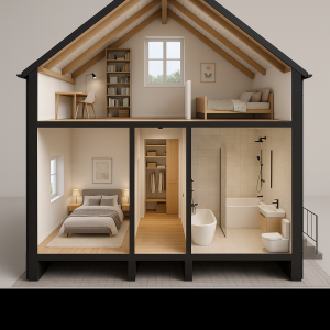 Visualisierung des Ausbaus