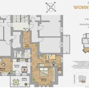 Wohnung14-3 Zimmer