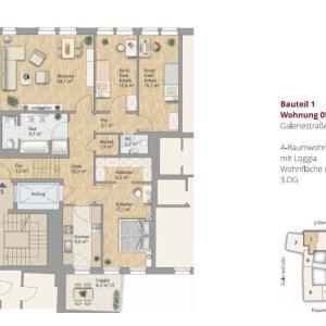 Grundriss WE 5