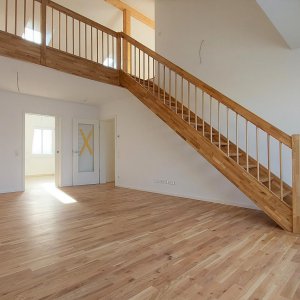 Treppe zur Galerie