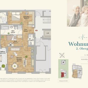 Grundriss WE 8