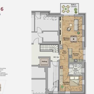 Wohnung6-2 Zimmer