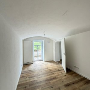 Schlafzimmer mit Terrasse