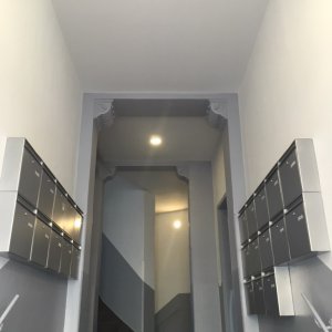 saniertes Treppenhaus