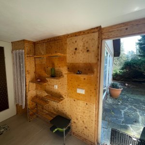 Eingangsbereich des Bungalows