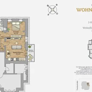 Wohnung12-2 Zimmer