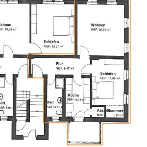 Grundriss Erdgeschoss 