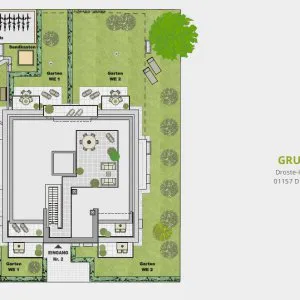Grundstück Lageplan