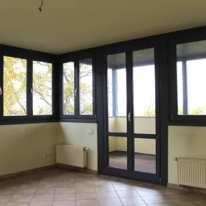 Wohnküche mit Terasse